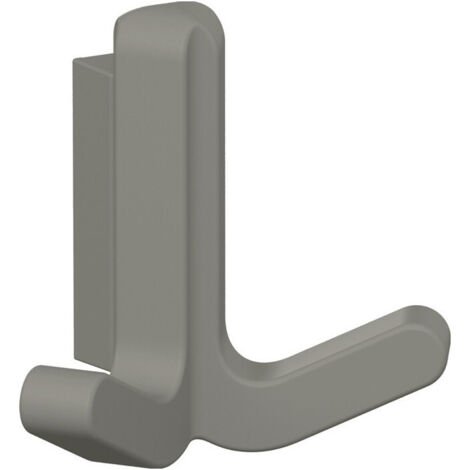 Crochet double Ser.477 mat, élastique Ku. (TPU) 95 gris clair H.69mm