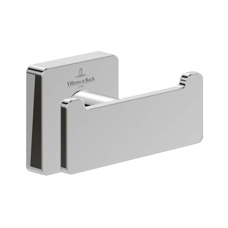 Villeroy und Boch Elements Striking double porte-serviettes TVA15201200061 chromé , 80x44x45mm