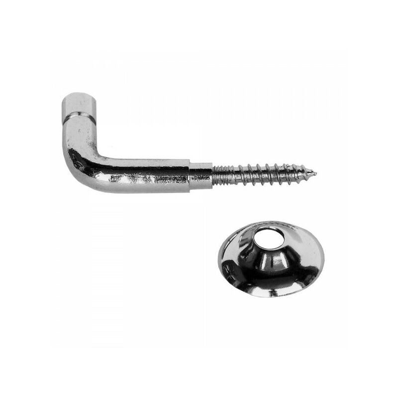 Laiton Nickel Tourné Alzapaño 25Mm