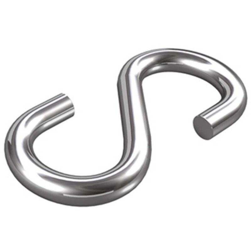 Dörner+helmer - 4910074 Crochet en s 32 mm Acier inox A2 20 pc(s)