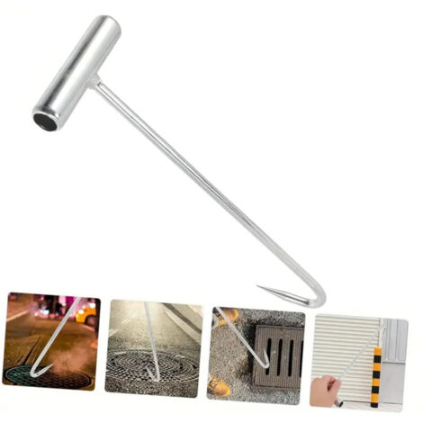 Crochet en T de levage lourd en Inox - LINE ECO