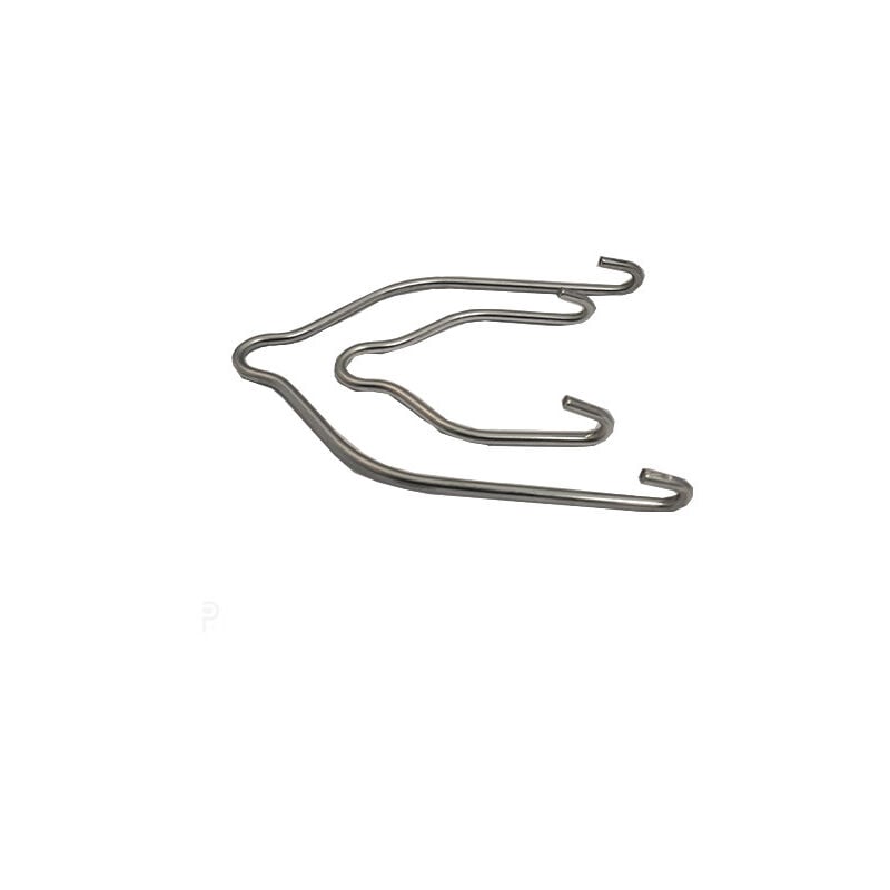 Atout Loisir - Crochets en fer, Diamètre 60 mm, Lot de 100