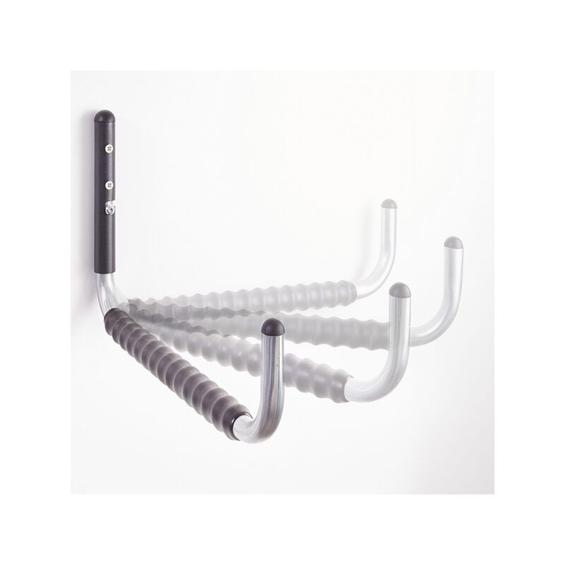 Crochet gainé 50 cm rabattable