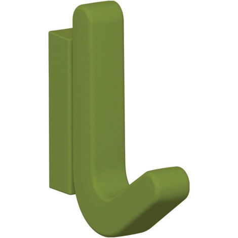 Crochet individuel Ser.477 mat, élastique Ku. (TPU) 74 vert pomme H.68mm