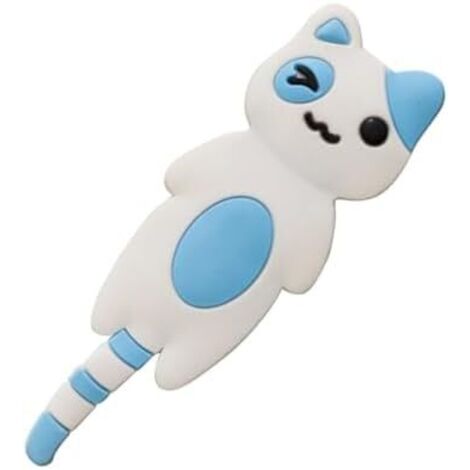 Crochet Magnétique Blanc de Chat Puissant pour Suspendre Autocollant Réfrigérateur Décoratif Intérieur Décoration Murale Pratique -