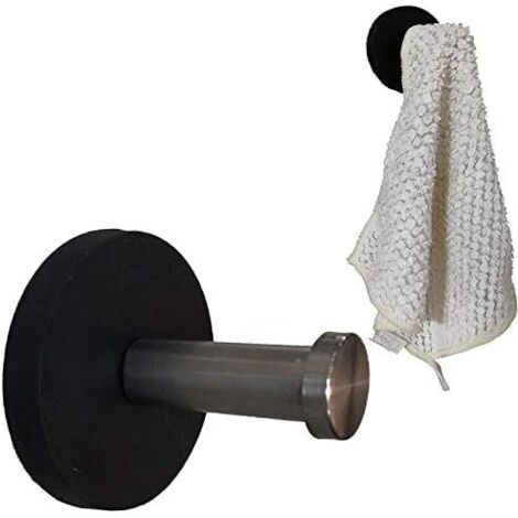 Crochet magnétique puissant pour sacs, manteaux, parapluies, écharpes, jouets, serviettes et casques - Pas de rayures Supporte jusqu'à