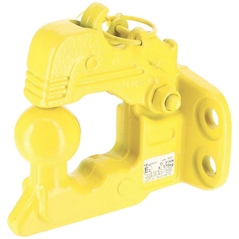 Abtech - Crochet attelage mixte 3.5t 4 trous