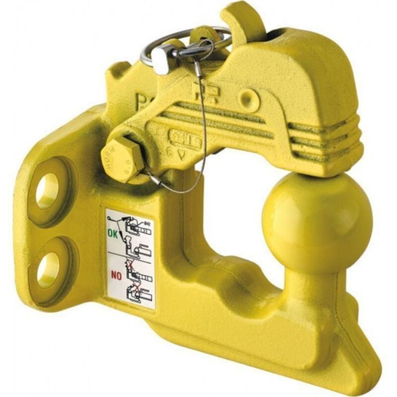 Pommier - Crochet mixte d'attelage 3,5T 4 trous