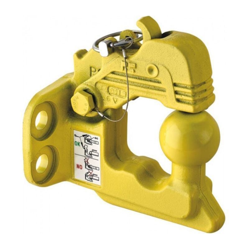 Drakkar Equipement - Crochet d'attelage remorque 3,5T 4 trous