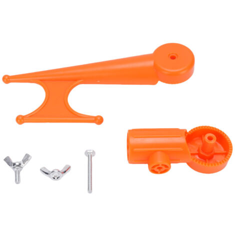 Crochet multifonctionnel réglable coudé pour poteaux en plastique, accessoire utilitaire oiseaux