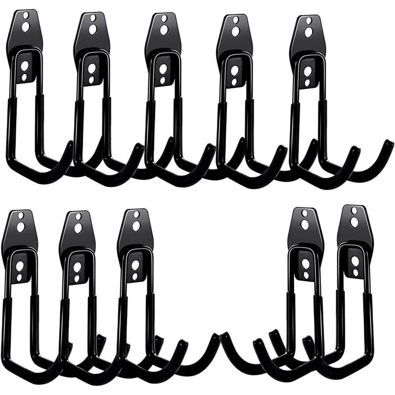 Crochet mural de garage robuste