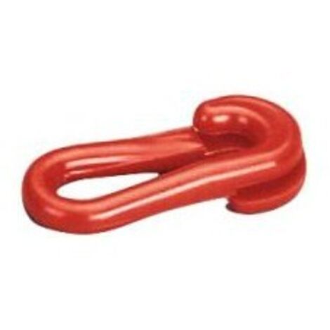 Crochet nylon 8 mm rouge / C-Glied