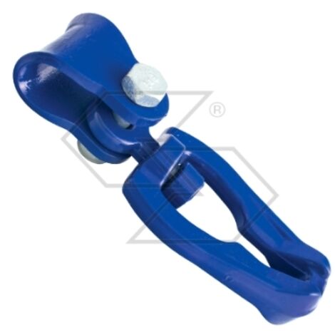 Crochet pivotant corde/chaîne avec oeil grade 100 poids 0,78 Kg