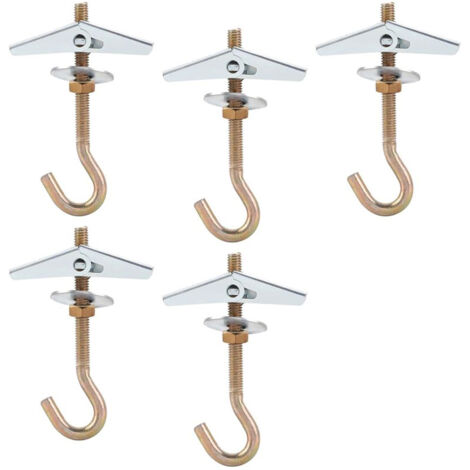 Crochet Plafond,M685mm Crochet Fixation Plafond,Crochet Lustre Plafond(5Pcs)