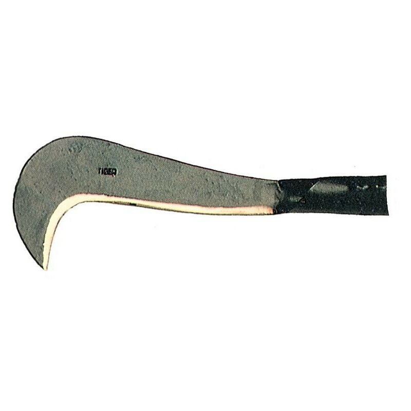 Crochet porte-bille acier forgé, manche tube traversant, 40 cm - Séjour