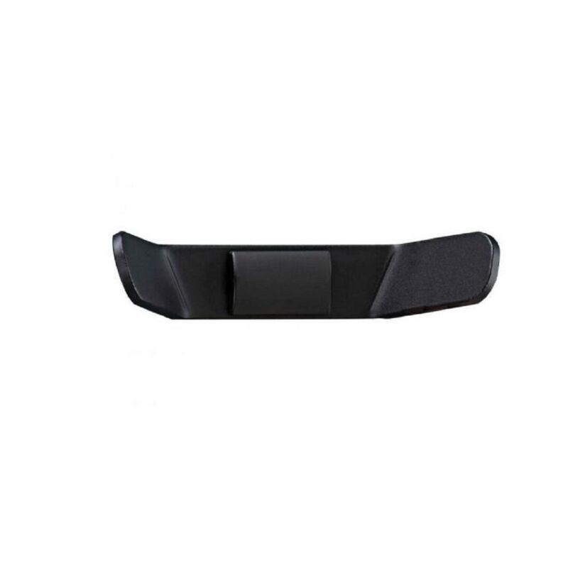 Crochet porte-peignoir double - ALUR - Fabrication Française - Dimensions: 136 x36 mm - Coloris: noir mat