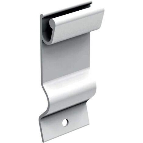 Crochet sur platine à crémaillère en aluminium Ø 8 mm longueur 500 mm livré sans crémaillère - TORBEL INDUSTRIE