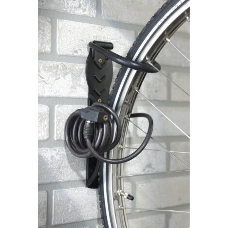 Crochet vélo mural supportant 25 kg Mottez B865V