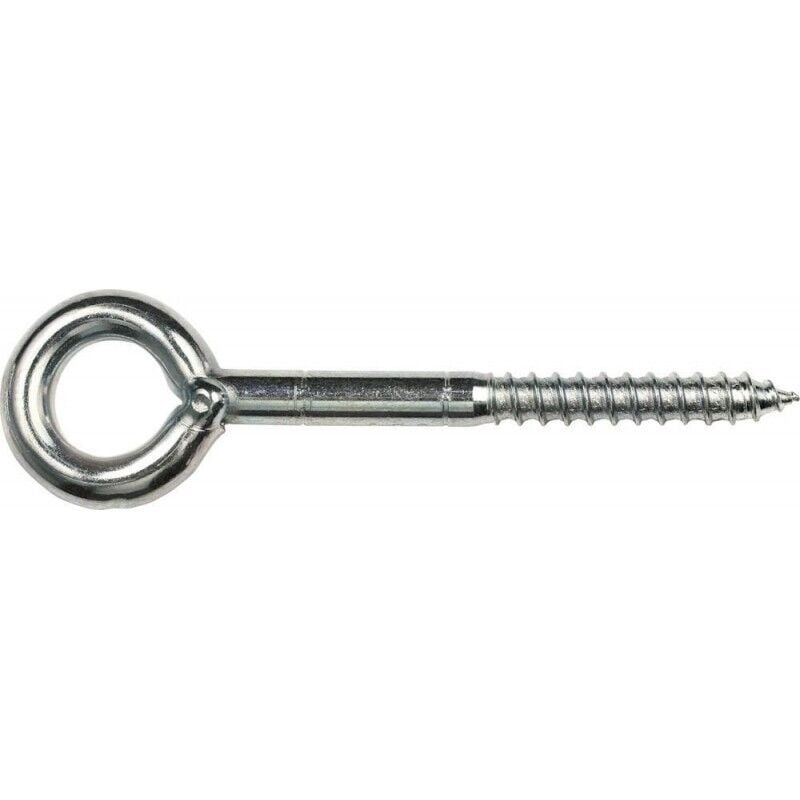 Hermann Lohmann - Crochet à vis à oeillet zn 22S/350x23,5x12,0 (Par 25)