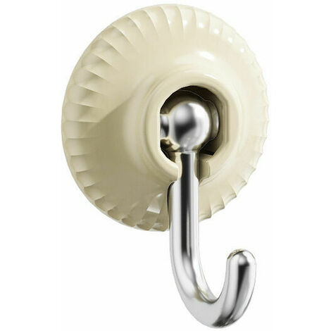 Crochets à ventouse solides pour salle de bain, lot de 4 crochets muraux en plastique, porte-ustensiles de cuisine, crochets pour torchons