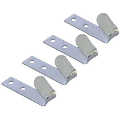 HEWLETT PACKARD Crochets à visser (L x l) 70 mm x 20 mm HP Autozubehör 0410218 4 pc(s)