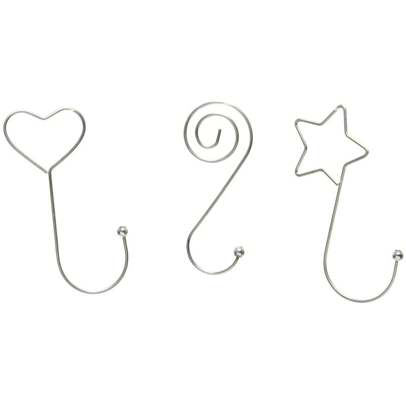 Crochets Assortis 3,5 Cm Couleur Argent