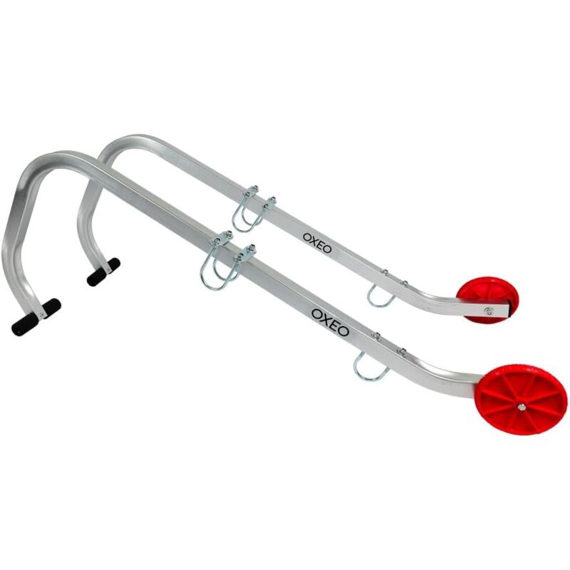 Crochets de faîtage pour échelles - Adaptateur de Toit pour Échelle - Alliage d'aluminium - 150kg max