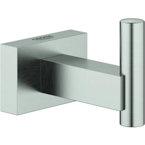 Crochets de peignoir GROHE ESSENTIALS CUBE acier