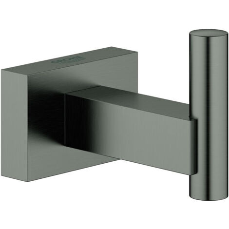 Crochets de peignoir GROHE ESSENTIALS CUBE graphite dur brossé