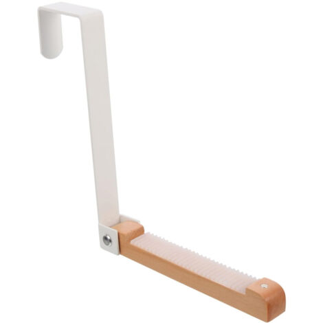 Crochets de porte pliables en bois-crochets porte-manteaux pliables en bois,crochets de porte pliables et robustes en métal et bois
