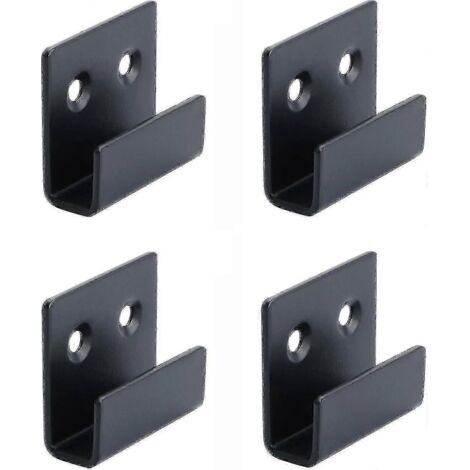 Crochets de suspension en acier inoxydable, supports pour tableaux, pinces pour miroirs, supports pour miroirs, kit de suspension, support robuste pour assiettes en céramique (6 pièces)-AquaForge