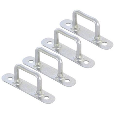 Crochets pour bâches 3 trous (L x l x H) 71 x 15 x 27 mm HP Autozubehör 0410219 4 pc(s) C33124