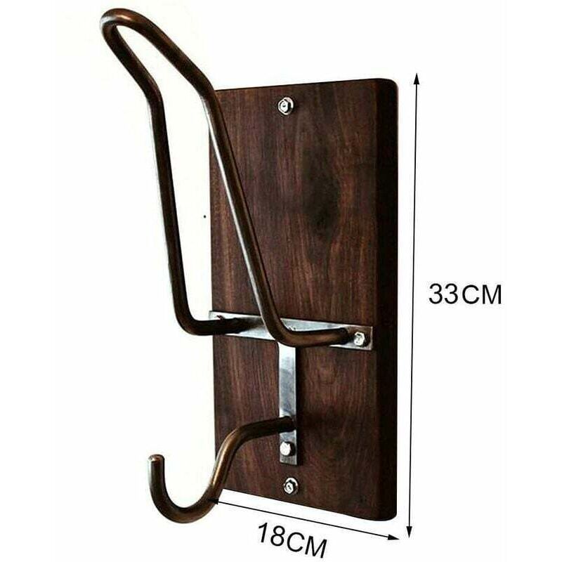 Alovez - Crochets pour casque de moto, support mural pour veste, crochet