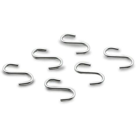 Crochets Pour Tringle Murale Lot De 6 - Lacor