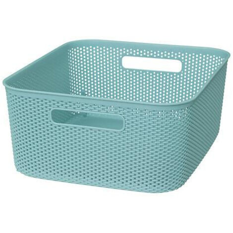 Crochy cesta de ganchillo 11l azul - 5five