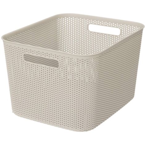 Crochy häkelkorb 19l leinen - 5five