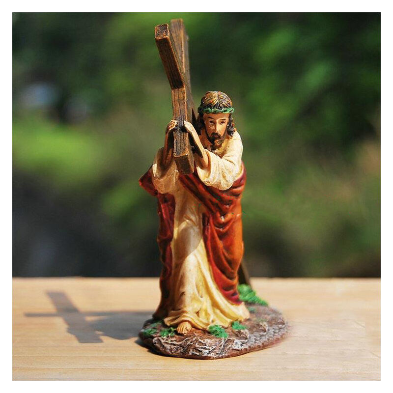 Crocifixion, resina fine, decorazione