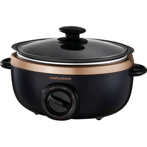 CrockPot CSC063X, pentola elettrica a cottura lenta da 320 W e 7,5 litri