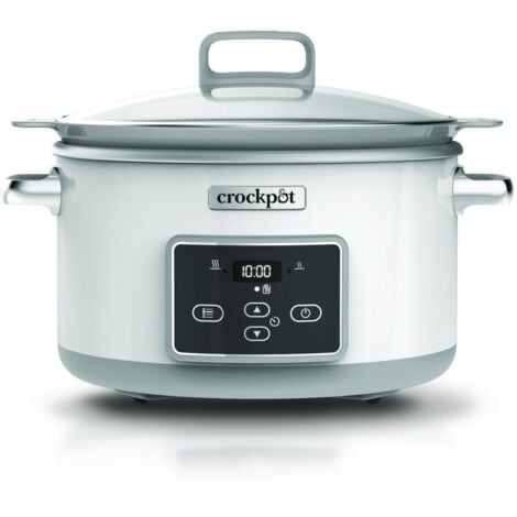 CROCK POT Crockpot olla cocción lenta DuraCeramic Sauté 5 L CSC026X