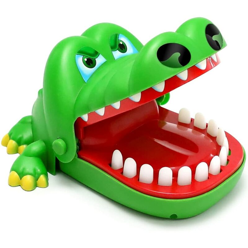 Fortuneville - Crocodile Tooth jeux pour enfants, mordre au hasard doigt fun jeux jouets, jeux de famille, jeux de fête, filles et garçons, cadeaux