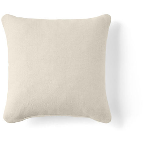 Crocus - coussin - en tissu - 35x35 cm - beige