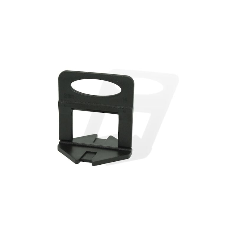 Clip système autonivelant Edma level 2 mm pour carreaux d'épaisseur 3-13 mm en sachet de 500 pièces Edma