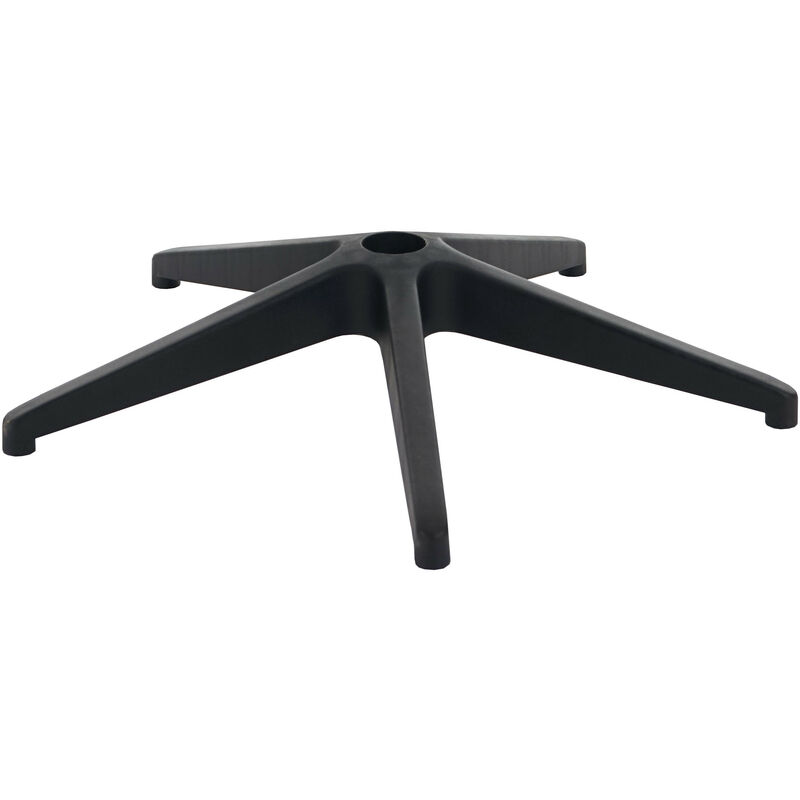 Croisillon de piètement 60cm pour chaise pitovante, fauteuil de bureau / directorial, PVC, trou Ø 5cm