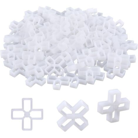 Croisillons de Carrelage 10mm,1000 PCS Croisillons Nivelant Entretoises de Pavage en Forme de Croix de Joint Croisillon de Carreleur pour Carreaux Bricolage Pavage Carrelage Mur Carrelage Jardin