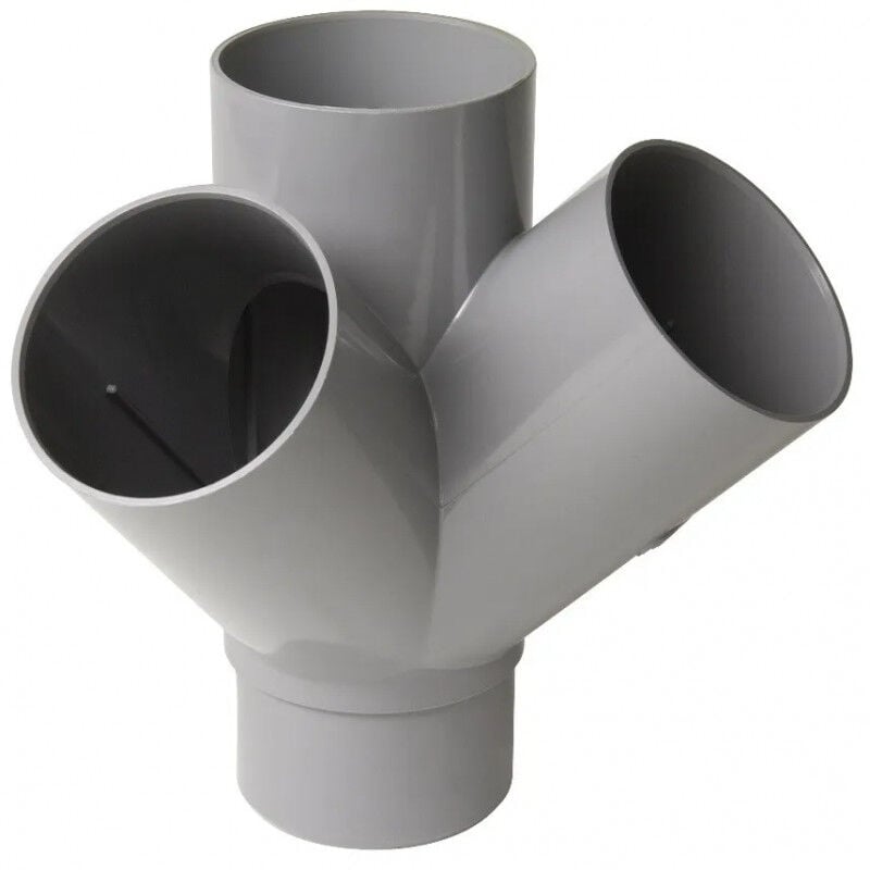 Nicoll - Croix d'angle pvc 45 degré Mâle/Femelle, 80