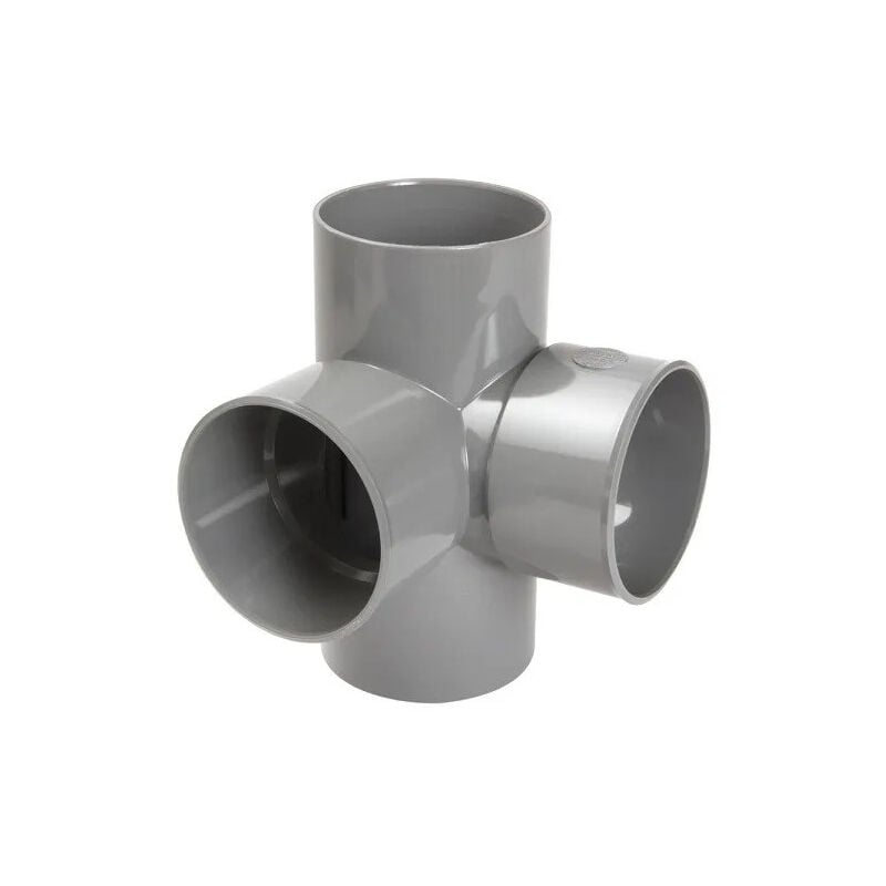 Nicoll - Croix d'angle pvc 87 degré 30 Femelle/Femelle, 100