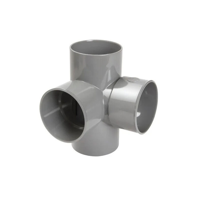 Nicoll - Croix d'angle pvc 87 degré 30 Femelle/Femelle, 63