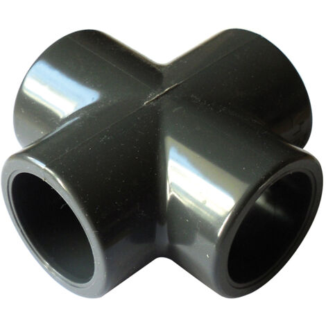 CROIX PVC F x F à coller Ø32mm