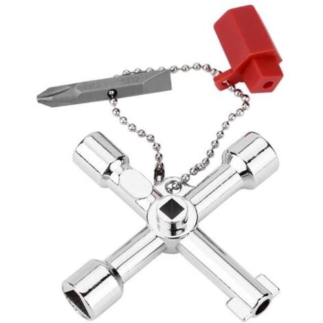 Croix universelle multifonctionnelle de manière de 4 manières avec des outils d\'électricien-HEN