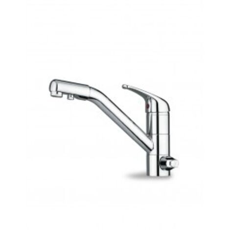 Crolla 4500 CR Opur Miscelatore Monocomando con uscita separata Acqua Pura Cromo
